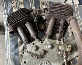 1917 Engine before rebuild.